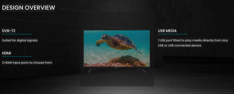 HISENSE 49 inch FHD TV Natural Colour Enhancer USB movie Music and Picture Playback